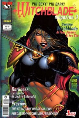 Copertina di Witchblade Magazine n.3