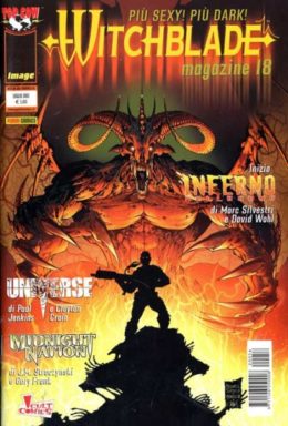 Copertina di Witchblade Magazine n.18