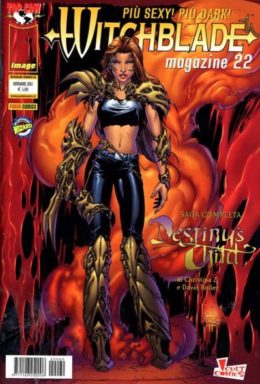 Copertina di Witchblade Magazine n.22