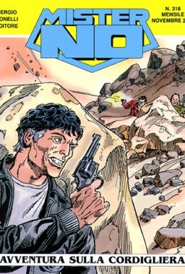 Copertina di Mister No n.318 – Avventura sulla Cordigliera