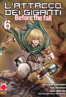 Copertina di L’attacco dei giganti – Before the Fall n.6 – Manga Shock n.10