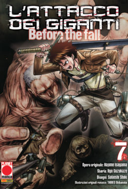 Copertina di L’attacco dei giganti – Before the Fall n.7 – Manga Shock n.11