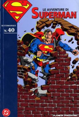 Copertina di Le avventure di Superman n.40