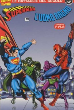 Copertina di Battaglie del Secolo n.2 – Superman contro L’Uomo Ragno