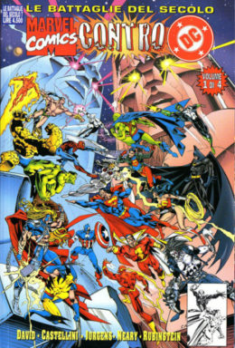 Copertina di Battaglie del Secolo n.7 – DC contro Marvel