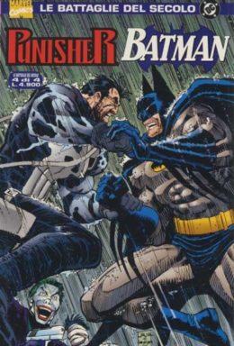 Copertina di Battaglie del Secolo n.4 – Punisher e Batman
