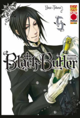 Copertina di Black Butler – Il maggiordomo Diabolico n.5