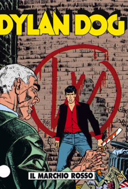 Copertina di Dylan Dog n.52 – Il marchio rosso