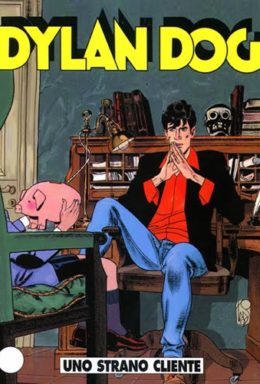 Copertina di Dylan Dog n.195 – Uno strano cliente