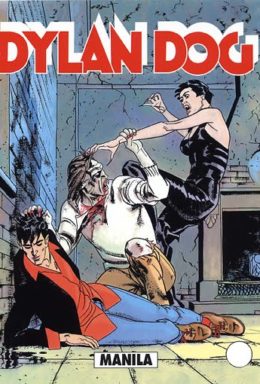 Copertina di Dylan Dog n.214 – Manila