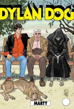 Copertina di Dylan Dog n.244 – Marty