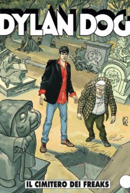 Copertina di Dylan Dog n.245 – Il cimitero dei freaks