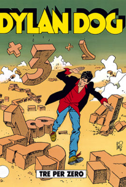 Copertina di Dylan Dog n.125 – Tre per zero