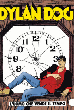 Copertina di Dylan Dog n.132 – L’uomo che vende il tempo
