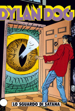 Copertina di Dylan Dog n.98 – Lo sguardo di Satana