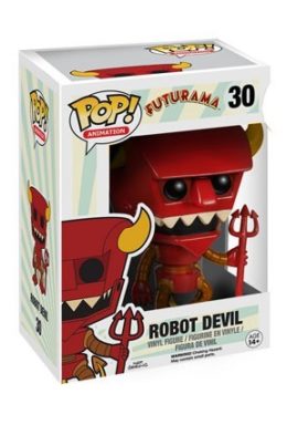 Copertina di Robot Devil – Futurama – POP Animation n.30