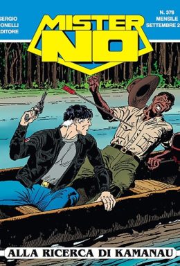 Copertina di Mister No n.376 – Alla ricerca di Kamanau