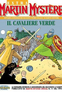 Copertina di Martin Mystère Extra n.17 – Il cavaliere verde