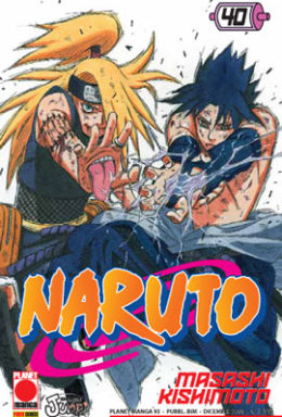 Copertina di Naruto n.40