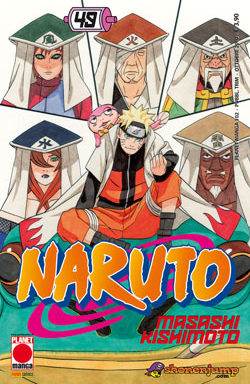 Copertina di Naruto n.49