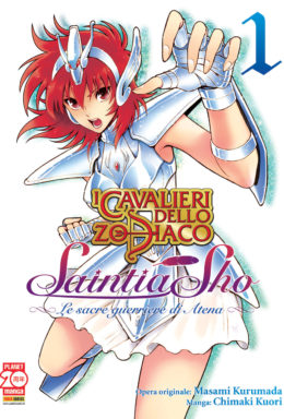 Copertina di I Cavalieri dello Zodiaco Saintia Sho n.1 – Le sacre guerriere di Atena – Manga Legend 169