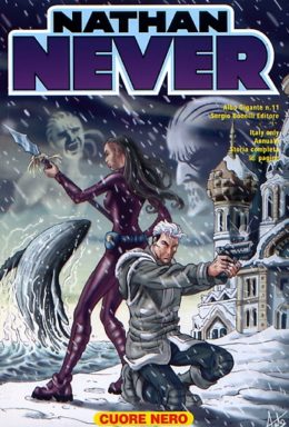 Copertina di Nathan Never Gigante n.11 – Cuore nero