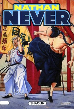 Copertina di Nathan Never n.150 – Shaolin