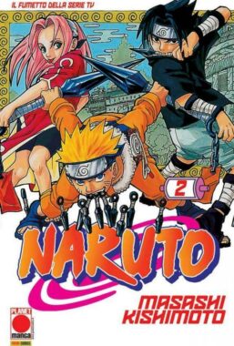 Copertina di Naruto n.2