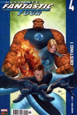 Copertina di Ultimate Fantastic Four n.4