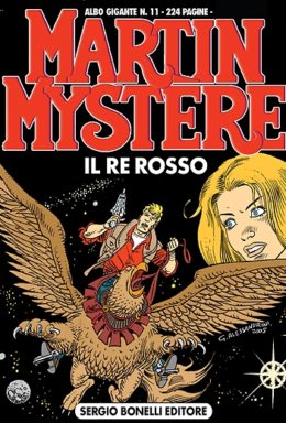 Copertina di Martin Mystère Gigante n.11 – Il re rosso