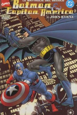 Copertina di Battaglie del Secolo n.11 – Batman e Capitan America