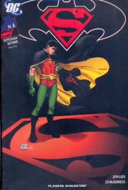 Copertina di Superman/Batman n.6 di 6 – Planeta DeAgostini