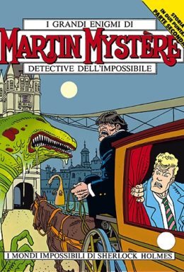 Copertina di Martin Mystère n.130 – I mondi impossibili di Sherlock Holmes