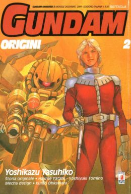 Copertina di Gundam Origini n.2