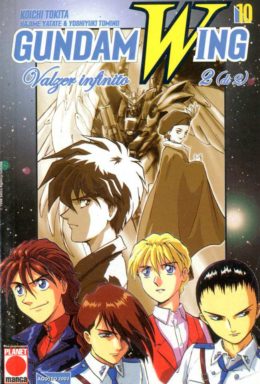 Copertina di Gundam Wing n.10