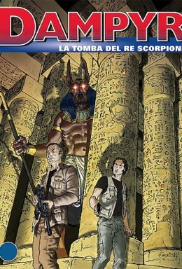 Copertina di Dampyr n.169 – La tomba del Re Scorpione