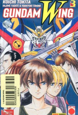 Copertina di Gundam Wing n.3