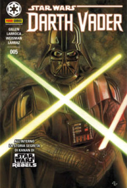 Copertina di Star Wars: Darth Vader n.005 Cover A Panini Dark n.5