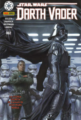 Copertina di Star Wars: Darth Vader n.002 Cover A Panini Dark n.2