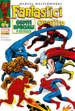 Copertina di Marvel Masterworks F4 N. 8