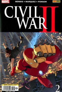 Copertina di Civil War II 2