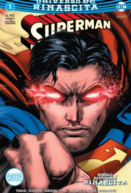 Copertina di Superman n.1 – Rinascita