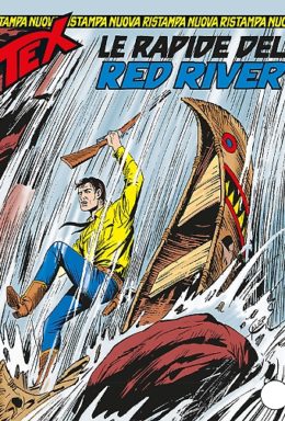 Copertina di Tex Nuova Ristampa n.344 – Le rapide del red River