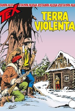 Copertina di Tex Nuova Ristampa n.341 – Terra Violenta