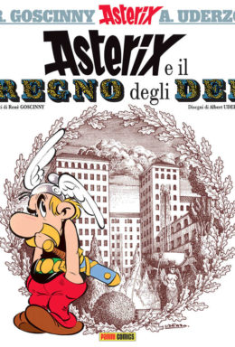 Copertina di Asterix e il regno degli dei