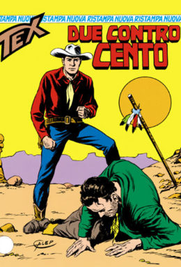 Copertina di Tex Nuova Ristampa n.8 – Due contro cento