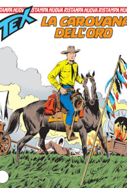 Copertina di Tex Nuova Ristampa n.95 – La carovana dell’oro