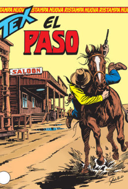 Copertina di Tex Nuova Ristampa n.117 – El Paso