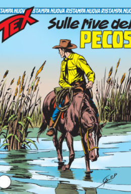 Copertina di Tex Nuova Ristampa n.120 – Sulle rive del Pecos