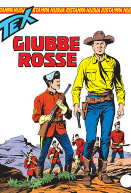 Copertina di Tex Nuova Ristampa n.124 – Giubbe Rosse